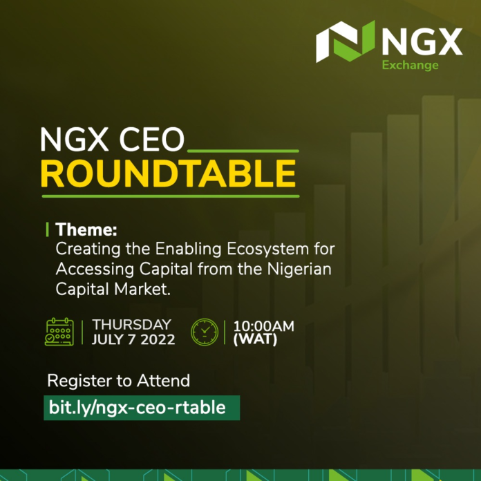 NGX Invites Nigerian Capital Market Stakeholders To CEO Roundtable