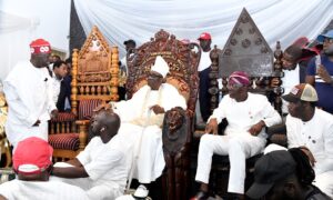 LAGOS AGOG AS TINUBU RETURNS TO LAGOS AMID JUBILATION BY PARTY SUPPORTERS