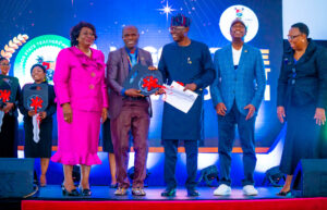Photo News: Gov. Sanwo-Olu, His Deputy, Dr. HamzatT At The Year 2021 Annual Teachers’ Merit Award At The Sports Pavillion, Lagos House, Ikeja, On Wednesday, 29 June, 2022