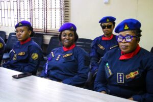 Lagos NSCDC Special Female Squad Visits Lagos State Ministry Of Information