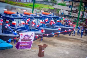 NSCDC UPSCALE STRATEGIES TO COMBAT OIL THEFT AS AREGBESOLA COMMISSIONS 8 GUN BOATS