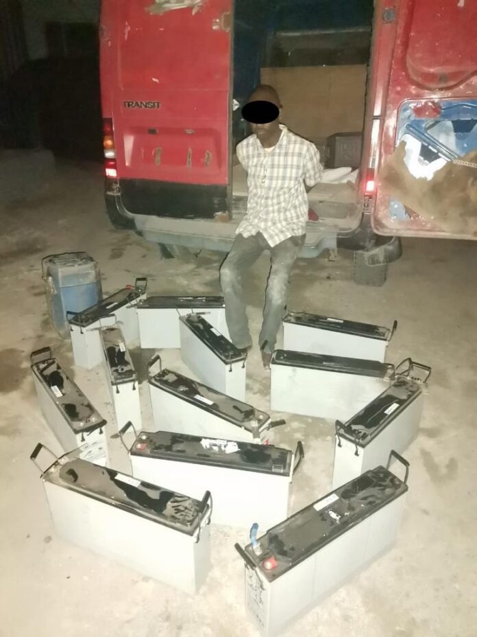 Police Arrest Telecommunication Mast Vandal In Meiran