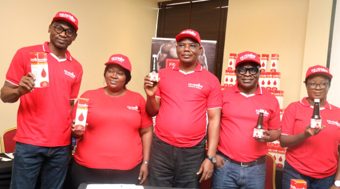 The pharmaceutical firm, Sterling Biopharma Limited, has introduced a new product called Fejeron Blood Tonic into the Nigerian market to support the country’s about 66.8% economically active population. Fejeron Blood Tonic contains iron, Vitamin B12 and folic acid, all essential components that help to facilitate adequate blood supply and replenishment to the body with vital vitamins, while enabling a strong immune system. Speaking at the media unveil in Lagos on Thursday, September 15, the Chief Operating Officer, Sterling Biopharma Limited, Mr. Adebayo Adepoju, said that the nature of stress and fatigue that Nigerians encounter on a daily basis requires that their physical and mental wellbeing is well supported to function at it best and this is why Fejeron Blood Tonic is uniquely formulated for everyone regardless of age or gender. “At Sterling Biopharma, we believe that everyone deserves to be able to buy simple prescription drugs without breaking the bank. This is why from the moment we entered the Nigerian market, and with our wide range of products, we have made our intentions clear and that is to make quality pharmaceutical products affordable for all Nigerians. “So, Fejeron Blood Tonic is the latest proof of our commitment to this mission. Despite its premium quality, Fejeron, at the moment is one of the most affordable blood tonics you will find in the Nigerian pharma market, and this is deliberate. All Nigerians should be able to take care of themselves,” he said. Since its market introduction, Fejeron has quickly become one of the well sought-after new brands in the pharmaceutical category and the Product Manager, Olumide Ogunremi, linked the warm embrace of the product to its quality and appeal to the needs of the Nigerian. He said: “The quick acceptance of Fejeron Blood Tonic in Nigeria is not a surprise to us. The enthusiasm to try out the product and the return purchases across the biggest pharmaceutical markets in Nigeria validate the quality of the product and timeliness of its emergence.” On what makes Fejeron Blood Tonic unique, Ogunremi promised that both the young and old will love the taste of Fejeron, adding that extra effort has also been put into ensuring that the product has less chances of causing the common side effects like metallic after-taste, staining of the teeth; constipation, diarrhea, nausea and others. On the brand’s promise to Nigerians, the C.O.O noted that Fejeron Blood Tonic is driven by the belief that truly, health is wealth and they are out to promote this culture among Nigerians, standing by them on the journey to their individual accomplishments. “We realise that the average Nigerian is aspirational and that explains why hard work is a way of life, regardless of class. However, every dreamer needs an enhancer, a cheerleader and a support system, a role we are happy to play. “That is why our online launch campaign is encouraging Nigerians across all socioeconomic classes to jump on our social media handles @myfejeron on Facebook, Instagram and Twitter to tell their stories with emphasis on what drives them to aspire, using the hashtag #myfejeron. “We want to celebrate the Naija spirit and all we are saying is that Fejeron feels your hustle and we are with you on your journey to greatness. We will constantly remind you to take care of yourself in order to achieve those lofty dreams. Our biggest assets are our customers and we hold you dear,” he said.