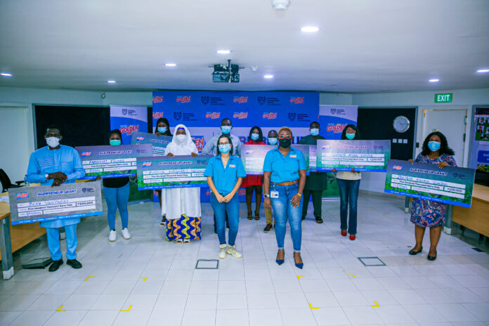 Participants/Beneficiaries of the project with Salome Azevedo, Business Executive Officer, Nestlé Central & West Africa, and Ifeanyi Orabuche, Category and Marketing Manager Dairy, Nestlé Nigeria PLC.