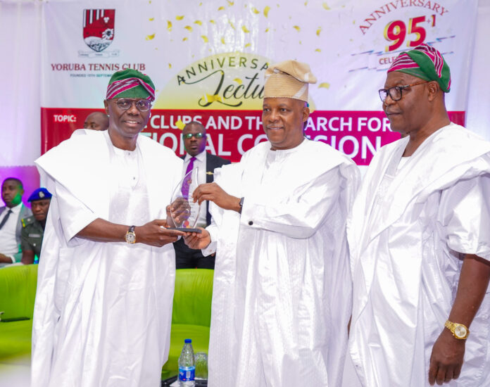 Sanwo-Olu Attends 96th Anniversary Lecture Of Yoruba Tennis Club At Lagos Island On Thursday