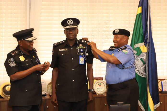 DIG Sadiq A. Bello, was until his recent promotion, the Assistant Inspector-General of Police in charge of Zone 1, Kano while DIG Dandaura Mustapha was in charge of Zone 4, Makurdi.