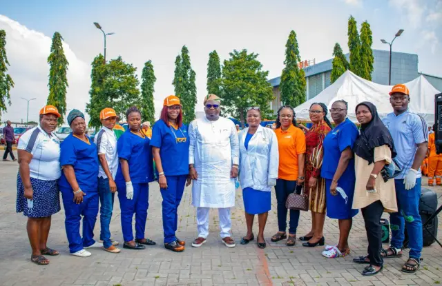 LAWMA Gives Free Medical Checkup To Sanitation Workers