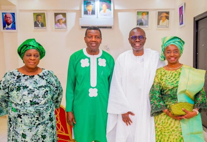 SANWO-OLU, ADEBOYE TASKS NIGERIANS ON PEACE  
