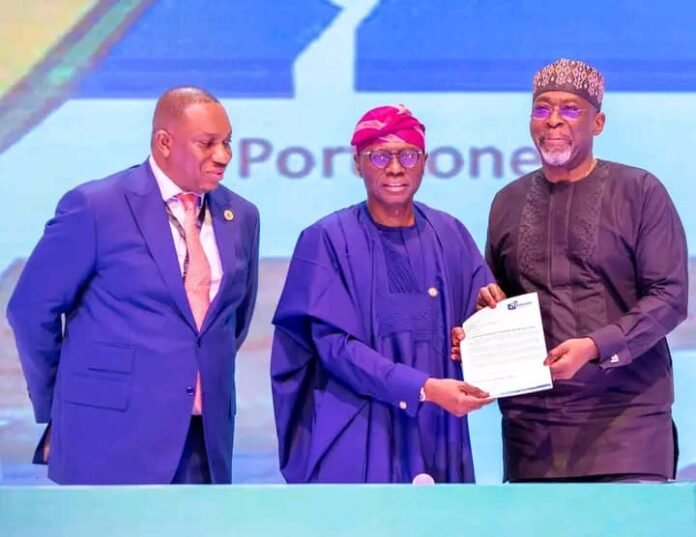 Sanwo-Olu Gets Concession Document For Badagry Deep Seaport As Lagos Economic Summit Ends