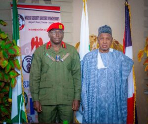 GOVERNOR MASARI LAUDS NSCDC FOR EFFECTIVE SECURITY COVERAGE IN KATSINA PLEDGES MORE SUPPORT