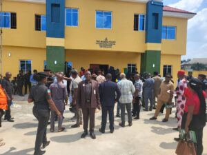 IGP Commissions New Divisional Police Headquarters At Umuobiakwa, Abia State On Tuesday