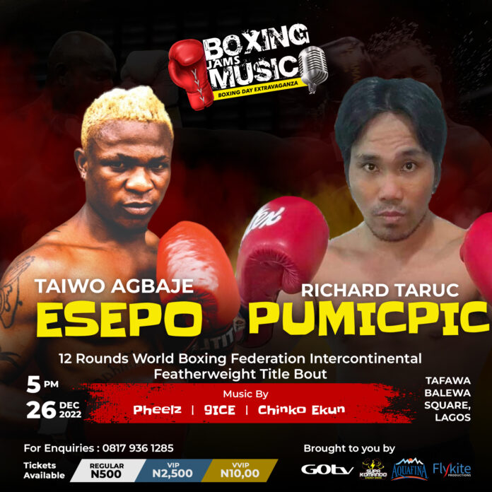 GOtv Boxing Night 27: ‘I’m Ready For World Title,’ Says Esepor Ahead Of WBF Fight