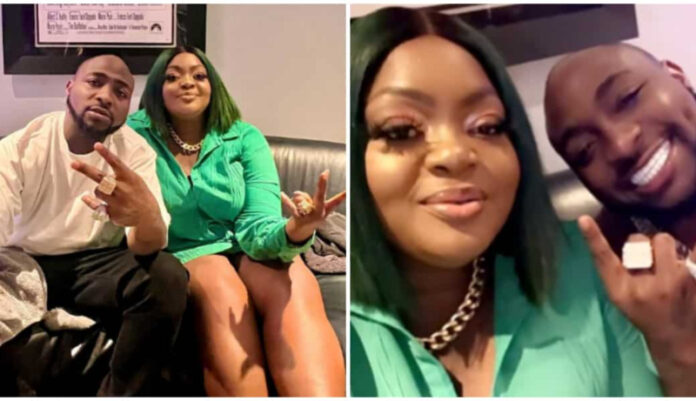 Famous Nigerian Afrobeats musician, David Adeleke, professionally known by his stage name Davido, has unfollowed actress Eniola Badmus. Prior to his son’s death in october, the duo had been best of friends over the years. It now seems like the once envied friendship between the singer and the actress has come to an abrupt end as he unfollowed her on Instagram. Recall that Eniola Badmus made headlines for announcing Ifeanyi Adeleke’s death and reportedly exploiting the toddler’s death for monetary gains. After a check conducted on Davido’s Instagram page, it was noticed that he has unfollowed his former best friend Eniola Badmus. However, Eniola Badmus is yet to reciprocate, as she is still following Davido at the time of reporting. Eniola Badmus hails Davido and Chioma However, the actress had proven severally that there was no bad blood between her and the singer as she celebrated him on his 30th birthday and wedding with Chioma Roland. On his 30th birthday in November, Eniola said a word of prayer for him. She wrote, “Happy Birthday to the strongest. Continue to live long Oriade @davido. God is with you and I am with you for life. Welcome to the 3rd floor.” Also, when the news of the singer and Chioma’s wedding broke out, Eniola reacted to it. Eniola Badmus took to her Instagram to hail the couple, sharing a photo of them with Governor Adeleke and Chioma’s sister, she captioned it with, “001 X 002”.