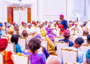 Sanwo-Olu Shares Infrastructure Renewal Effort In Eti Osa At Town Hall Meeting
