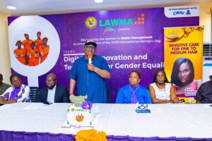 LAWMA Celebrates Female Staff On International Women's Day