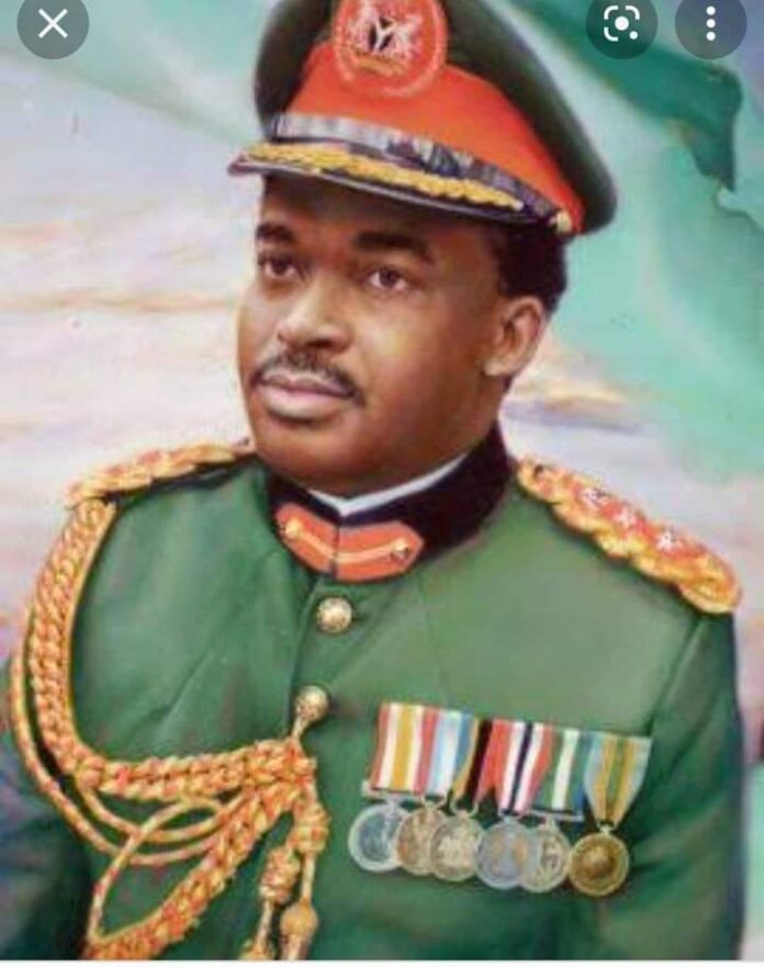 On behalf of the entire Diya family home and abroad; We announce the passing on to Glory of our dear Husband,Father, Grandfather,brother, Lt- General Donaldson Oladipo Oyeyinka Diya (Rtd) GCON, LLB, BL, PSC, FSS, mni. Our dear Daddy passed onto glory in the early hours of 26th March 2023. Please keep us in your prayers as we mourn his demise in this period. Further announcements will be made public in due course. Barrister Prince Oyesinmilola Diya, on behalf of the family.