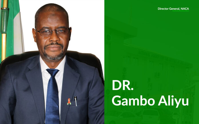 President Buhari Reappoints Gambo Aliyu NACA DG