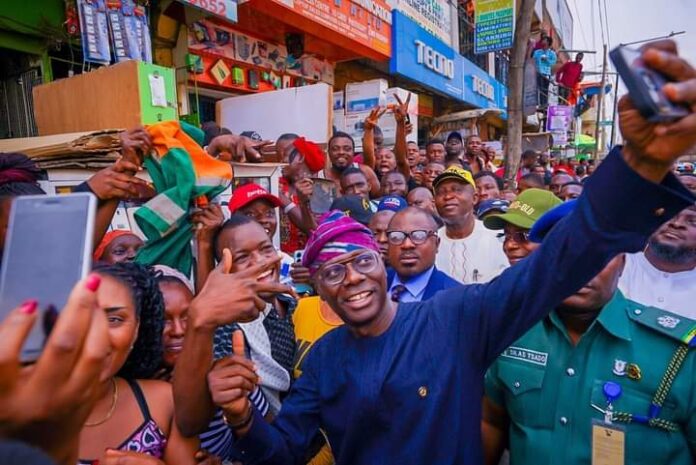 Sanwo-Olu Takes Campaign To Markets, Assures Igbo Traders Of Safety