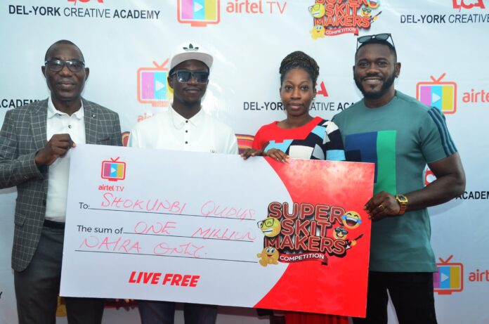 Airtel TV Celebrates Creativity, Awards Star Winner With Whopping N1,000,000 And Scholarship