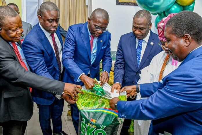 EKO RICE HITS THE MARKET, AS SANWO-OLU LAUNCHES N5 BILLION FORWARD CONTRACTS FOR PADDY SUPPLIES