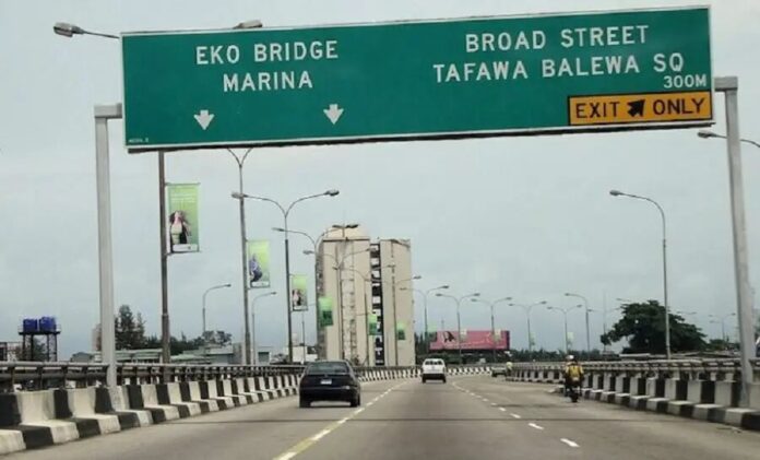 Lagos Shuts Apongbon End Of Eko Bridge For 24hrs Sunday