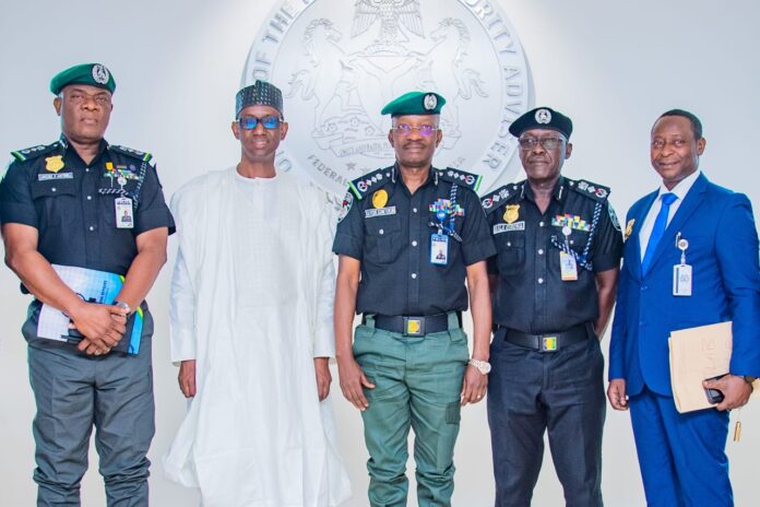 Internal Security: Ag. IGP Egbetokun Meets NSA, Promises Improved Synergy Amongst Security Institutions