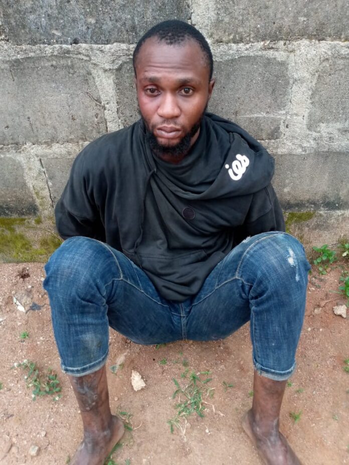 So-Safe Apprehends Suspected Robber Terrorizing Olambe Community In Ogun