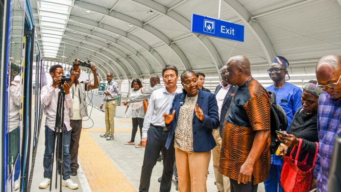 LAGOS BLUE RAIL LINE BEGINS COMMERCIAL OPERATIONS SEPTEMBER 4
