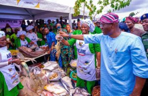 SANWO-OLU MARKS WORLD FOOD DAY WITH LAGOS FARMERS, RECOMMITS GOVT TO FOOD SAFETY MEASURES
