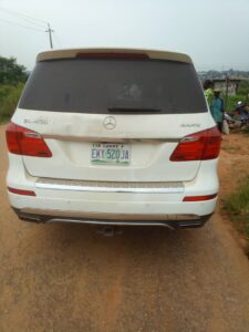 So-Safe Recovers Stolen Car, As Suspects Escaped Arrest In Ogun