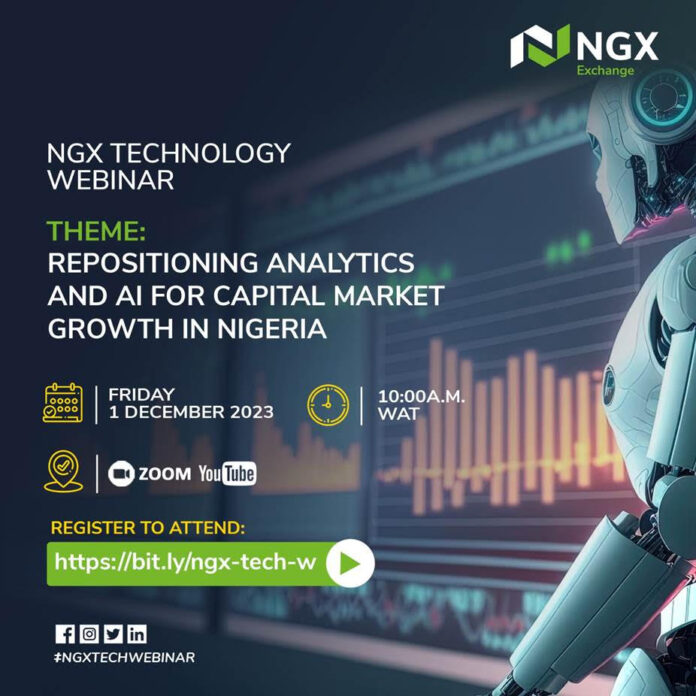 NGX Technology Webinar; Repositioning Analytics And AI For Capital Market Growth In Nigeria To Hold