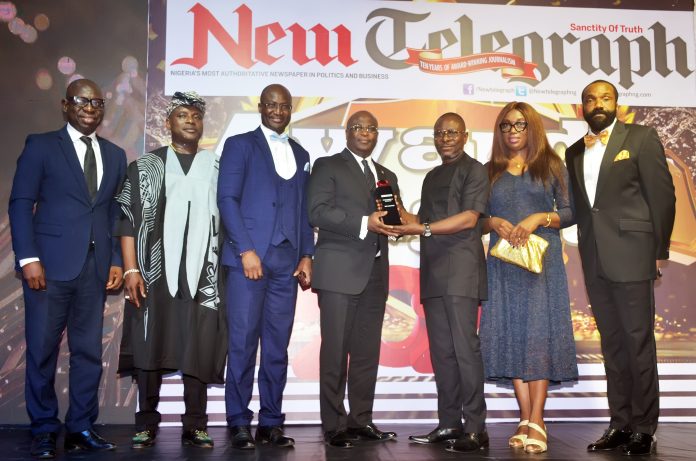 The New Telegraph Awards took place last Friday at the Balmoral Hall, Federal Place Hotel, Victoria Island, Lagos,