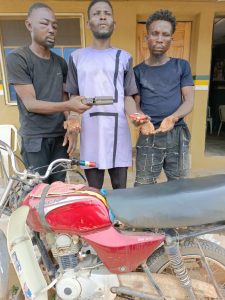 So-Safe Corps Apprehends Notorious Armed Robbers In Ogun, Recovers Evidence