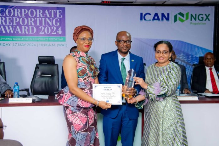 Seplat Energy Recognised As Best In Sustainability Reporting At ICAN/NGX RegCo Awards