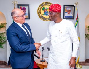 American Hospital Dubai Team Pays Courtesy Visit To Sanwo-Olu