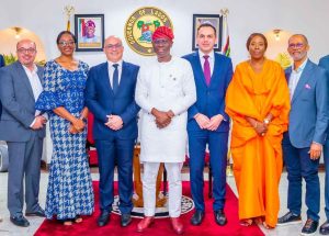 American Hospital Dubai Team Pays Courtesy Visit To Sanwo-Olu