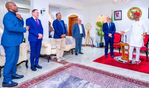 American Hospital Dubai Team Pays Courtesy Visit To Sanwo-Olu