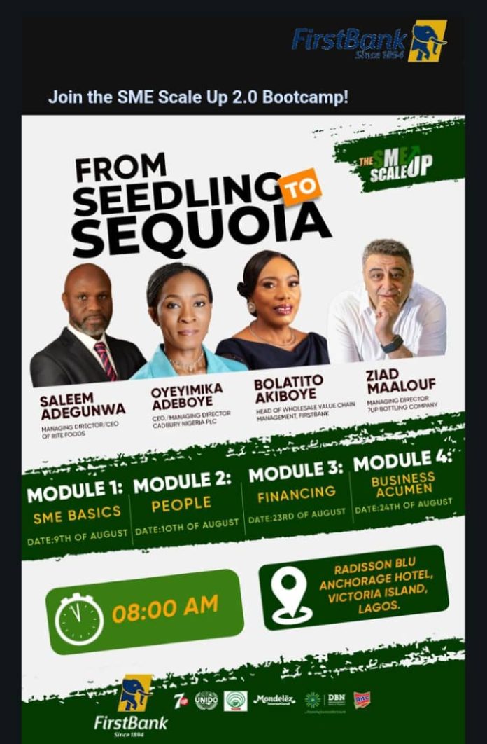 FirstBankSME Scale Up 2.0 Bootcamp