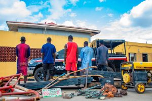 NSCDC FCT Arrests 5 Suspected Vandals
