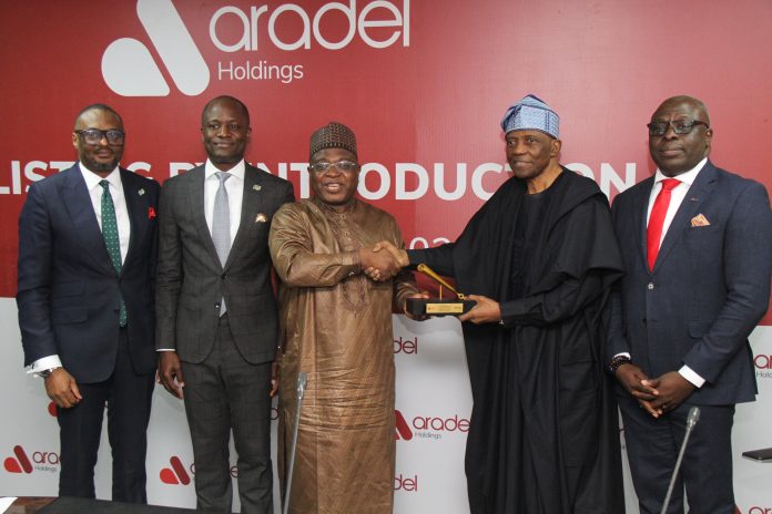 Facts Behind the Listing presentation and Closing Gong Ceremony commemorating Aradel’s listing on NGX