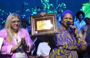 Multiple Honours For Evelyn Joshua In Argentina