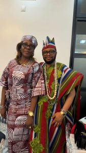 Chief (Alh.)Nasirdeen Bello: Sobalaje of France and his Olori.