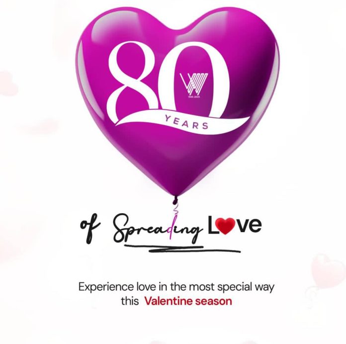 Wema Bank Kicks Off 80th Anniversary Celebration With “80 Years of Spreading Love” Valentine Campaign
