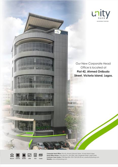 Unity Bank Posts N59.3B in Gross Earnings, Grows Deposits by 23% in 2023 FY Unity Bank Posts N59.3B in Gross Earnings, Grows Deposits by 23% in 2023 FY