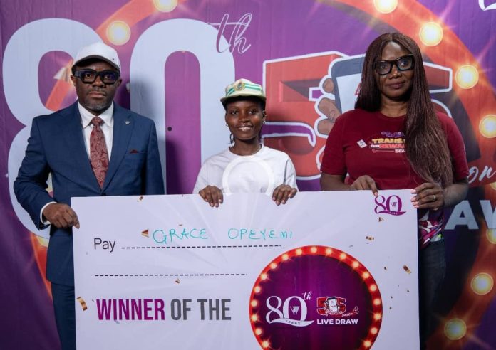 Wema At 80: 80 Wema Bank Customers Emerge Winners In 80th Daily Draw Of Wema Bank 5 for 5 Promo Season 4