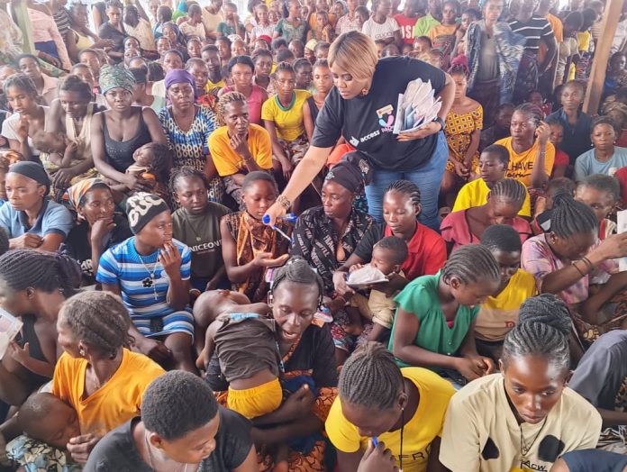 1. Ortese IDP Camp Agog As "Access PAD Me A Girl Initiative" Distributes Free Sanitary Pads 2. Sustainable Menstrual Hygiene: "Access PAD Me A Girl Initiative" Gifts Ortese IDPs reusable pads For many Internally Displaced Persons (IDP) women and girls, managing menstrual circle is a huge daily struggle. The lack of access to sanitary pads and hygiene facilities force them to use unhygienic materials, which compromised their health and dignity. However, the "Access Pad Me A Girl Initiative" has crafted innovative measures aimed at addressing this critical challenge. As a result, "Access Pad Me A Girl Initiative," a flagship project of GATMASH Media, in collaboration with Access Bank, had an extended outreach at the Ortese Internally Displaced Persons (IDP) camp in Guma Local Government Area of Benue State where they distributed free sanitary pads, exercise books and pens to women and children. The event which took place on Saturday, 5th April, 2025, was aimed at promoting menstrual hygiene and dignity of displaced girls and women. According to the Convener of the initiative, Theresa Moses, the visit was part of a larger campaign to address the critical gap in healthcare and hygiene education in IDP camps. Moses emphasized the importance of addressing menstrual hygiene challenges among IDP women and girls. "We came all the way from Lagos to Benue not just to donate, but to educate. These reusable sanitary pads can last up to a year, helping the girls maintain hygiene and save money,” she explained. Highlighting the disparity in awareness efforts, she observed that while condoms are widely promoted for men, little attention is given to menstrual hygiene for women. "We believe that every girl deserves to manage her menstruation with dignity and confidence. That's why we're here today to provide these reusable sanitary pads and educate them on their use,” she added. According to Moses, the initiative is being sponsored by Access Bank, Checkers Custard, Vita Baites Foods, GATMASH NEWS, Jeffrey Kuraun Foundation, Pro Star, and and other sponsors highlights the power of collaboration in addressing critical issues affecting vulnerable communities. She assured that the initiative would continue for as long as IDPs remain in the camps and plans to expand to other IDP camps across the region. The team distributed reusable sanitary pads that can last up to a year, helping girls maintain hygiene and save money. Moses emphasized that these pads are not only cost-effective but also environmentally friendly. A Pad Bank was launched at Ortese Camp to ensure sustainability and provide ongoing support to IDPs. The initiative plans to continue support for as long as IDPs remain in the camps and expand to other IDP camps across the region. Exercise books and pens were also distributed to school-aged children, contributing to their educational development. This support aims to promote education and empowerment among IDP children. In addition, food items were also distributed to support the well-being of IDP residents. This gesture demonstrates the initiative's commitment to addressing the holistic needs of IDPs. Accompanying her on the mission were dedicated members of her team including Mrs. Salome Alomah, Mr. Iliya J. Galadima, Engr. Michael Hosea, Dr. Michael Morah, Angela, and Terfa Tsetim. The team was warmly received with heartwarming reception and compassion by the camp residents, who welcomed them with songs and open hearts. The Ortese Camp Manager, Elizabeth Asan, expressed deep appreciation for the initiative, stating that it would go a long way in addressing the needs of women and children in the camp. This intervention builds on the momentum of the team’s earlier engagements at the Area 1, IDP Camp, Durumi, Abuja, and stands as a testament to the impact of targeted support for vulnerable communities.