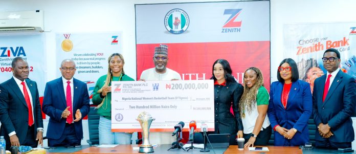 The African Champions, D'Tigress Receive ₦200m Reward From Zenith Bank