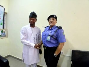 Hon. Sodiq Adewale Omotayo Visits Commissioner of Police, Ogun State