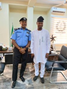 Hon. Sodiq Adewale Omotayo Visits Commissioner of Police, Ogun State