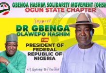 Gbenga Hashim Solidarity Movement Launches Ogun State Chapter Gbenga Hashim Solidarity Movement Launches Ogun State Chapter